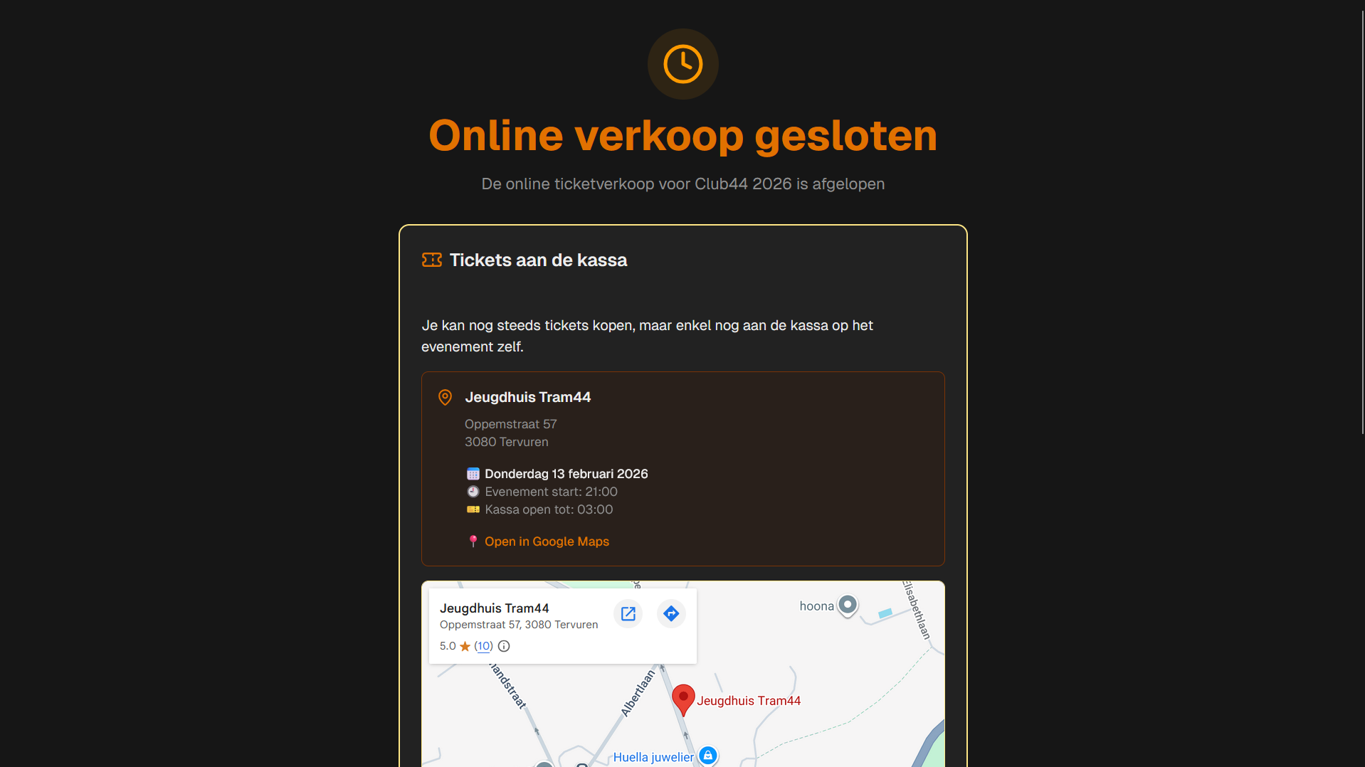 Tram44 VVK site